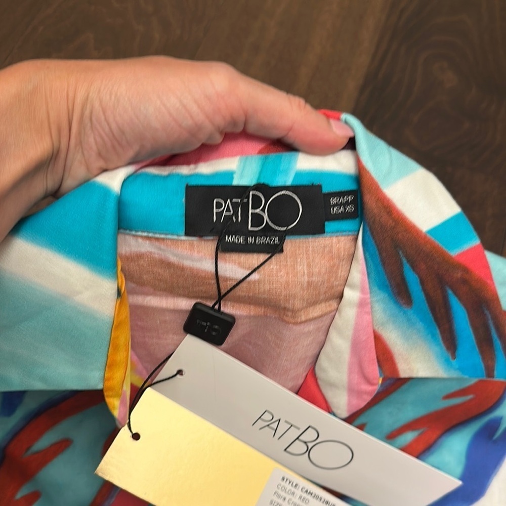 PatBO Multicolor Button Down Shirt - image 4